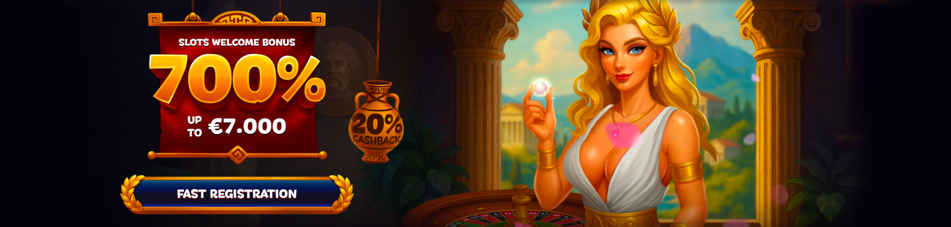 Aphrodite Casino Banner